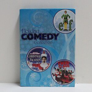 3 DVD Holiday Collection Elf, National Lampoon's Christmas Vacation, Fred Claus